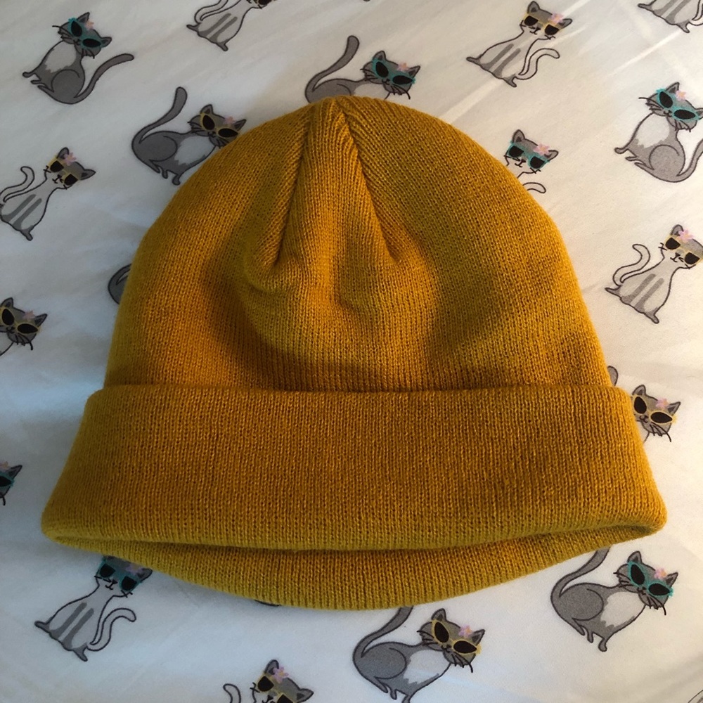 Mustard Yellow Beanie